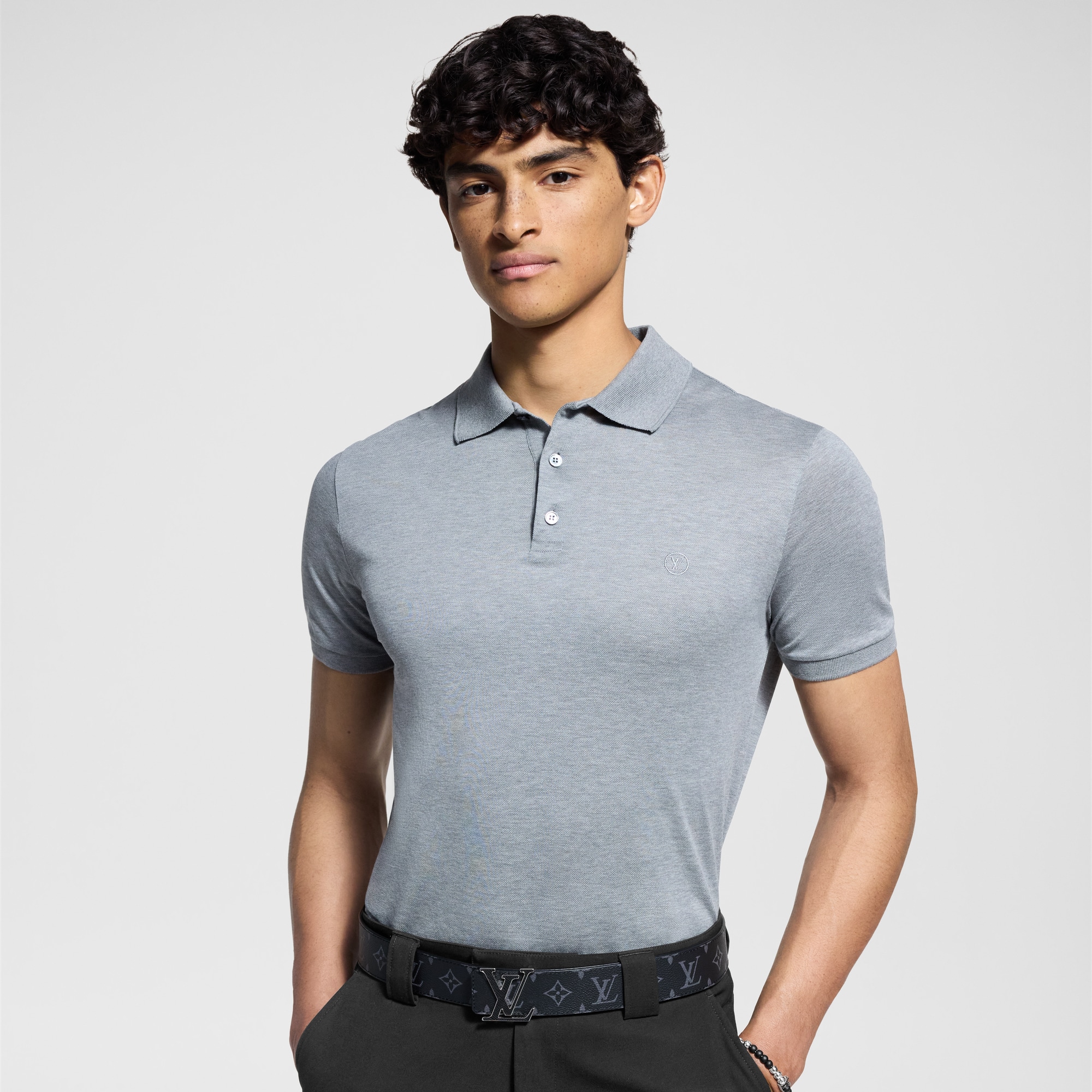 Classic Short Sleeve Pique Polo - Ready-to-Wear | LOUIS VUITTON